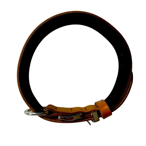 NIB TUBERK Vegetable Tanned Dog Collar - Picture 4 of 5